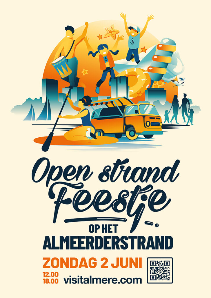 Flyer Open Strand Feestje